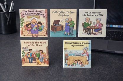 Family Premade Quote Magnets - A Heartfelt Keepsake