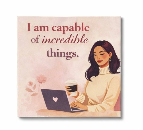 Women Empowerment Quote Magnets | Affirmation Fridge Magnets (2.5” x 2.5”)