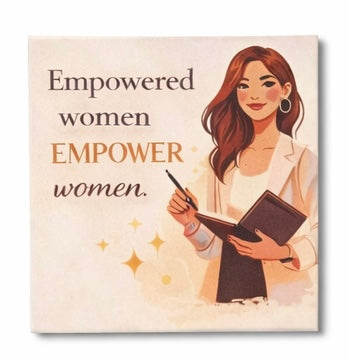 Women Empowerment Quote Magnets | Affirmation Fridge Magnets (2.5” x 2.5”)
