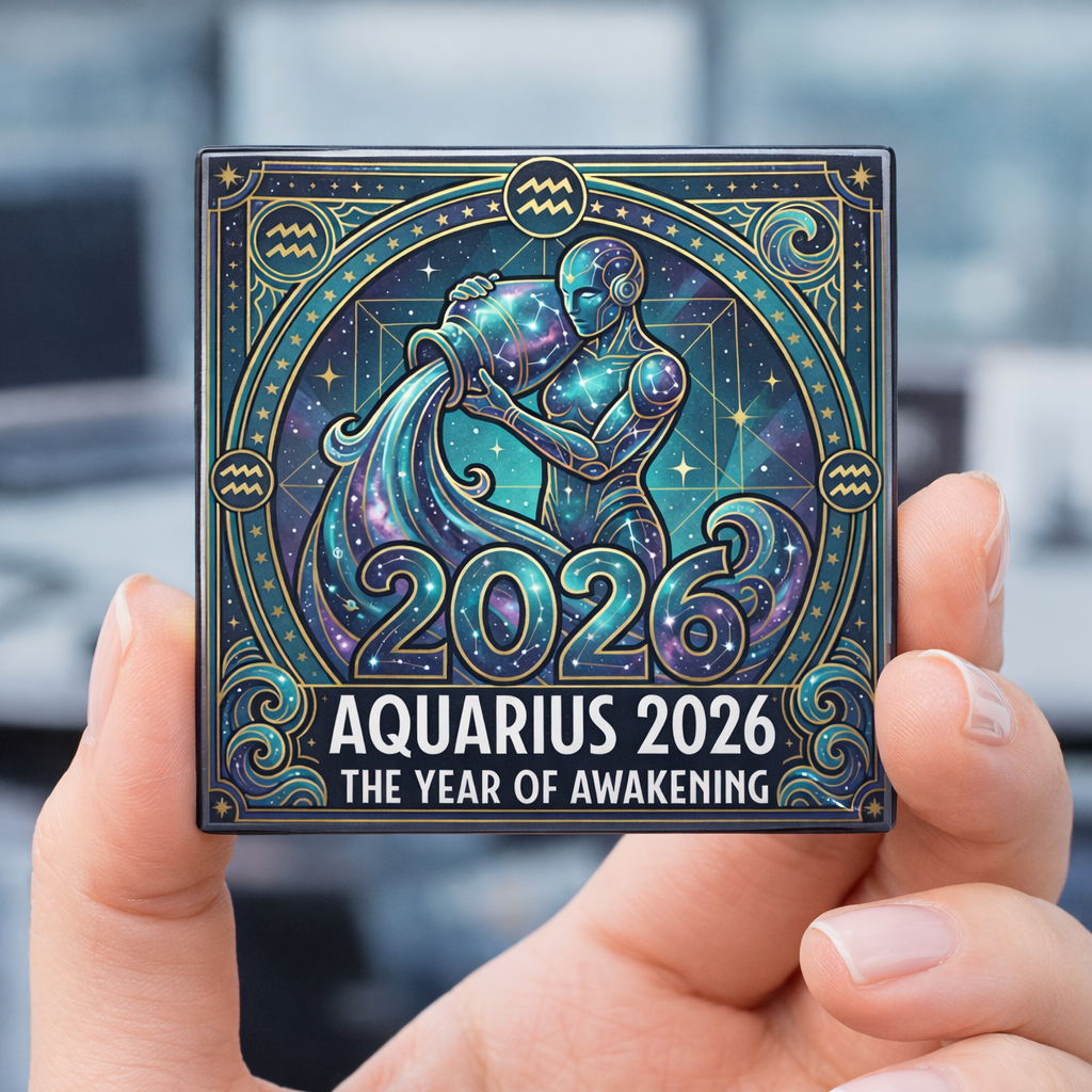 2026 Zodiac Magnet Collection - Personalized Energy for the Year Ahead
