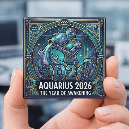 2026 Zodiac Magnet Collection - Personalized Energy for the Year Ahead