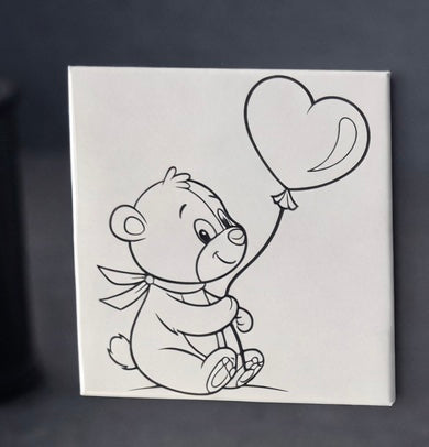 Stamped with Love - Valentine’s Coloring Magnet Set (Kids & Couples)