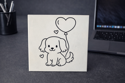 Stamped with Love - Valentine’s Coloring Magnet Set (Kids & Couples)