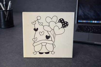 Stamped with Love - Valentine’s Coloring Magnet Set (Kids & Couples)