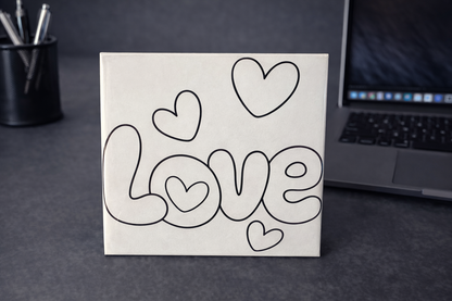 Stamped with Love - Valentine’s Coloring Magnet Set (Kids & Couples)