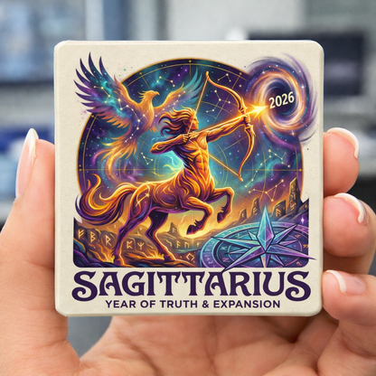 2026 Zodiac Magnet Collection - Personalized Energy for the Year Ahead