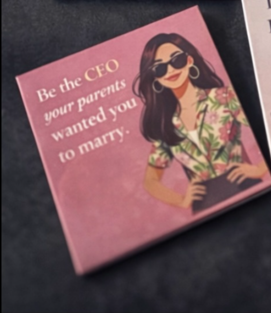 Women Empowerment Quote Magnets | Affirmation Fridge Magnets (2.5” x 2.5”)