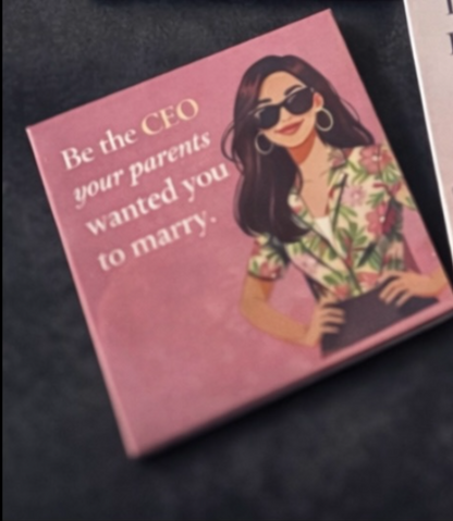 Women Empowerment Quote Magnets | Affirmation Fridge Magnets (2.5” x 2.5”)