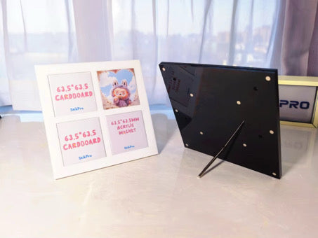🖼️ Square Photo Magnet Display Frame (2.5” x 2.5”)