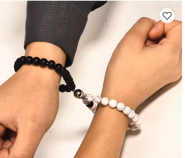 Yin & Yang Beaded Bracelet Set