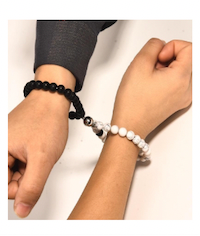 Yin & Yang Beaded Bracelet Set